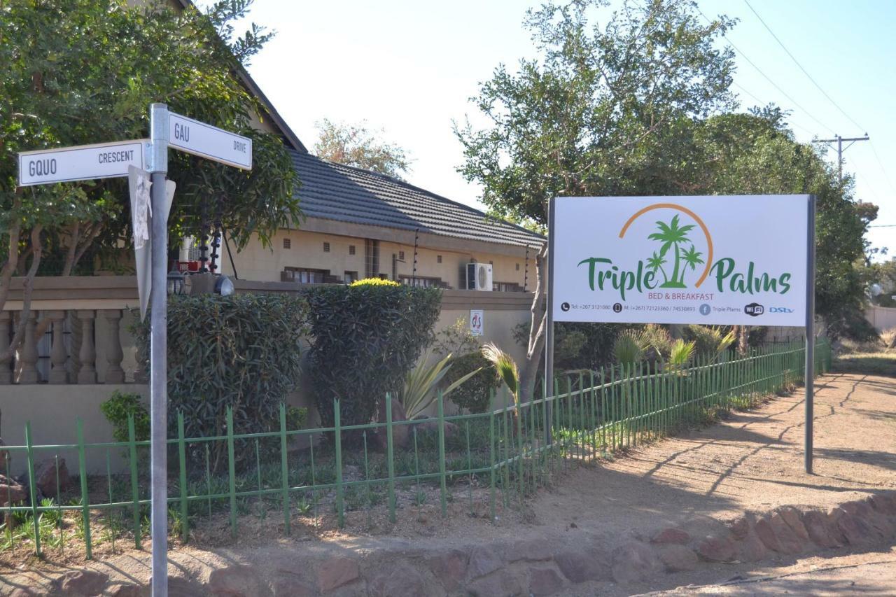 Triple Palms Bed And Breakfast Gaborone Buitenkant foto